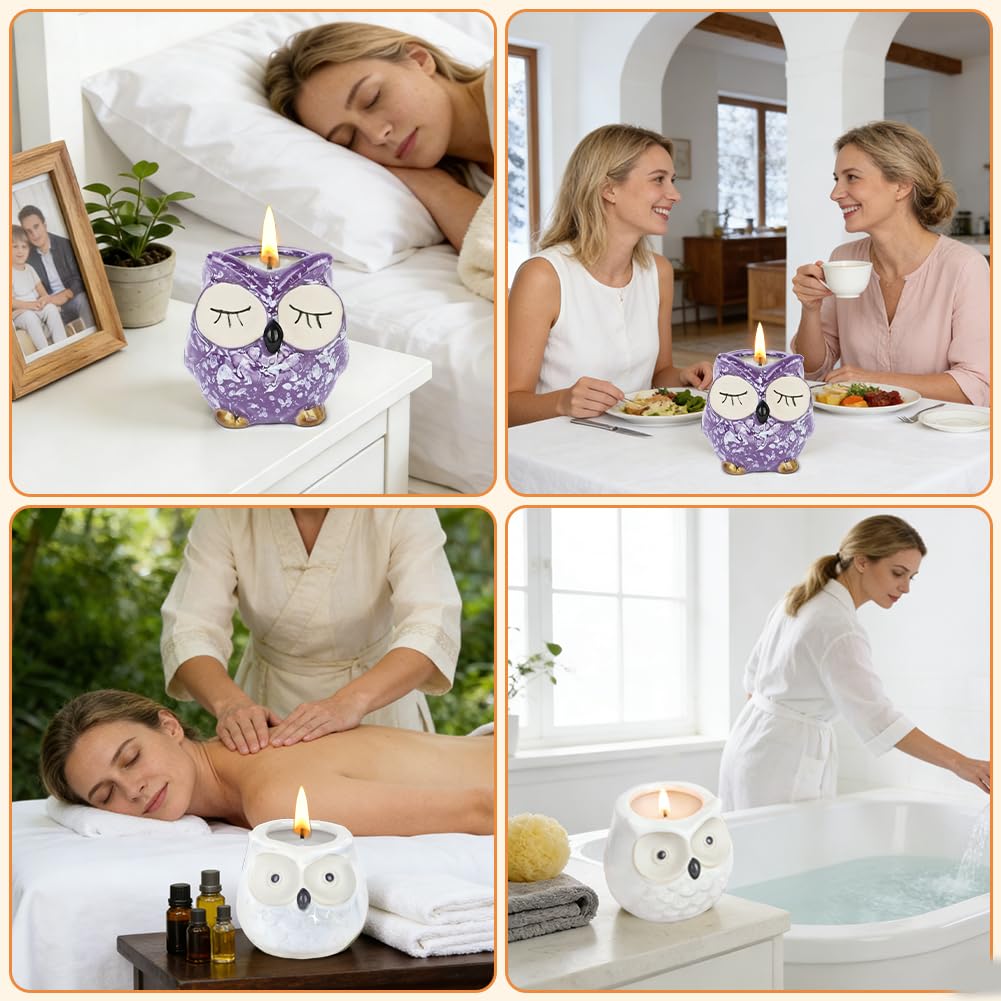 Vela perfumada de naranja dulce Lovely Owl
